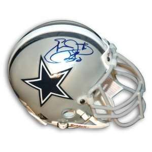  Autographed Emmitt Smith Dallas Cowboys Authentic Mini 