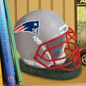  New England Patriots NFL Helmet Shape Coin Bank Sports 
