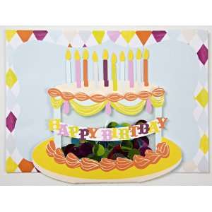 Birthday Cake Shaker Invitation