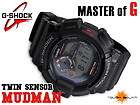   SHOCK MENS WATCH G 9300 1 BLACK RESIN TOUGH SOLAR MUDMAN G9300 1 NEW