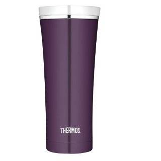 Thermos Sipp 16 Ounce Stainless Steel Travel Tumbler, Plum