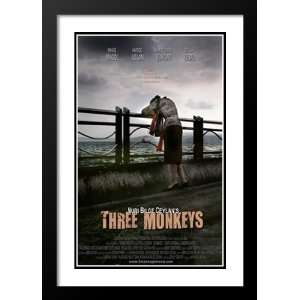  Three Monkeys 32x45 Framed and Double Matted Movie Poster 