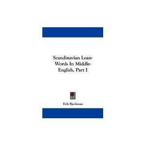  Scandinavian Loan words in Middle English [PB,2007] Books