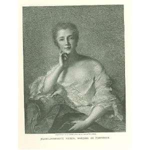  1890 Women of 18th Century French Salons Pompadour 