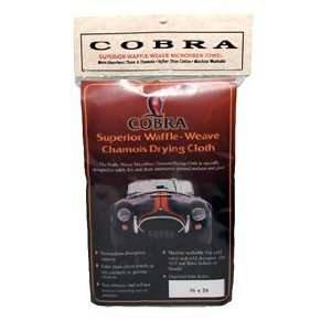  6 Pack Cobra Microfiber Waffle Weave Satin Edge Drying 