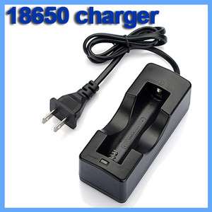 AC Charger for 18650 Rechargeable Li ion 3.7v Battery  