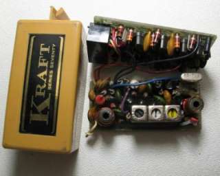   RC Heathkit Kraft Model Radio control receiver Servo ham band 53MHz