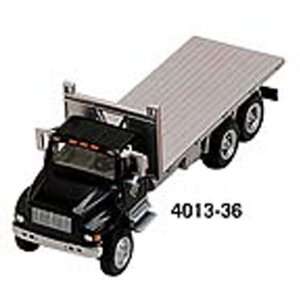 HO Scale International 4900 Flatbed 4013 36 Black/Silver  Toys 