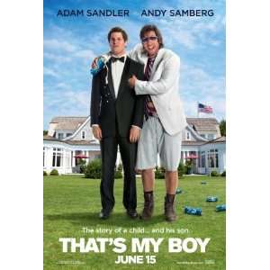 Thats My Boy Original Movie Poster Adam Sandler