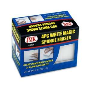  Magic Sponge Stain Eraser Cleaner Pads   4 Pad Set