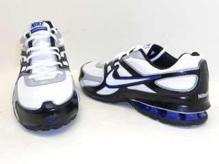Nike Mens Reax Run Dominate Running Shoes Black White Blue Size 11 
