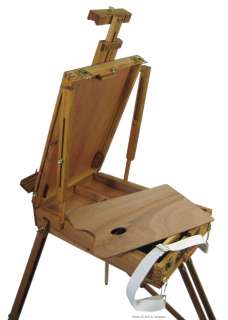 New French Oil Painting Easel & Large Art Supplies Set  