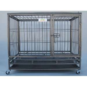   50 Heavy Duty Matal Dog Pet Bird Crate Cage Kennel