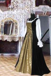   Baroque Dress Ensemble with Skirt, Chemise, and Bodice  