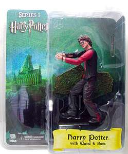 HARRY POTTER Figure With Wand & Base NECA Series 1 MIP  
