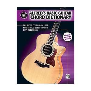  Alfred Basic Guitar Chord Dictionary (Book) Musical 