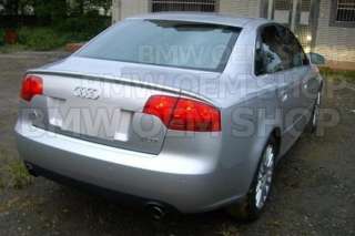 Painted Audi A4 B7 V TYPE 3PCS Trunk BOOT Spoiler 05 07  