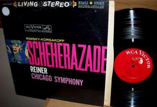   1960/SCHEHERAZADE/RCA LSC 2446 WHITE DOG PRESS Stereo LP/NM  