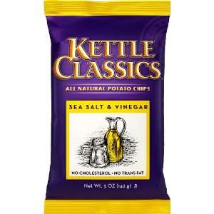Sea Salt & Vinegar   5oz X 15 Bags  Grocery & Gourmet Food