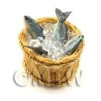 Fish In A Basket + Ice Dolls House Mini Food (FSHB06)  