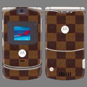  Motorola V3 Brown Fashion Skin 22017 
