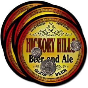  Hickory Hills, IL Beer & Ale Coasters   4pk Everything 