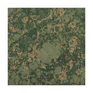   Marbled Paper   Green & Gold Veined Marble Arts, Crafts & Sewing
