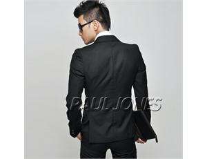 Formal/Business Dress PJ Mens Dress Slim Fit One Button Party Suit 
