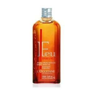  Loccitane Feu Dorange Soft Skin Oil 3.4 Fl Oz Beauty