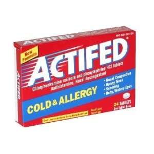  Actifed Cold & Allergy 24 ct   24 ct Beauty
