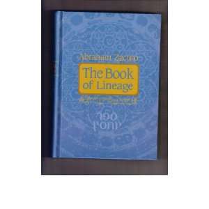   Book of Lineage Sefer Yohassin Abraham Zacuto, Israel Shamir Books