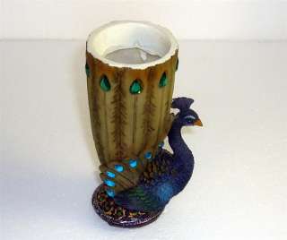 Cute Peacock Makeup brush/pencil holder stand caddy  