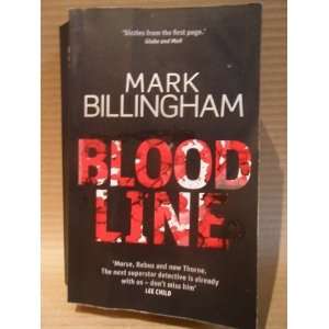  Blood Line Mark Billingham Books