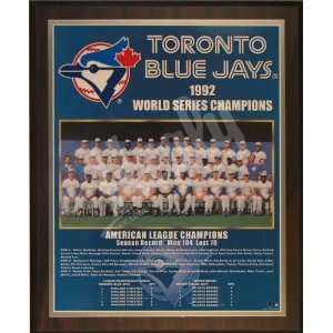  1992 Toronto Blue Jays Major League Baseball World Series 