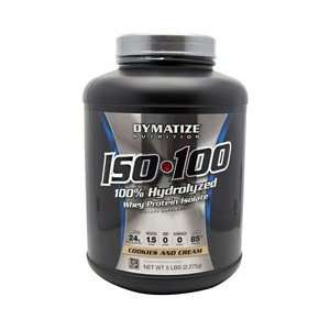  Dymatize Iso 100   Cookies and Cream   5 lb Health 