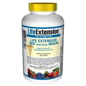  LIFE EXTENSION, MIX With Extra Niacin   100 TABLETS 