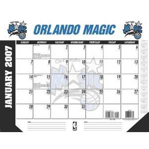 Orlando Magic NBA 2007 Office Desk Calendar  Sports 