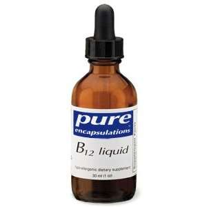  Pure Encapsulations B12 Liquid 5000mcg 30ml/1oz Health 