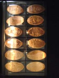 30) Elongated COPPER cents including Operation Desert Stormin 