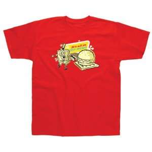  SPK Wear   Bob léponge T Shirt Burger (XL) Toys & Games