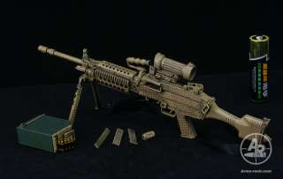 ArmsRack scale minimi MK48 Sand Machine gun  