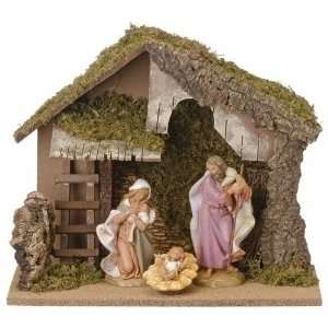   Fontanini 7.5 Wooden Italian Nativity Stable #50830