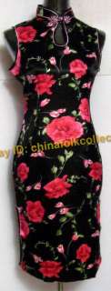 Chinese Woman Mini Cheongsam Evening Dress/Qipao WMD 72  