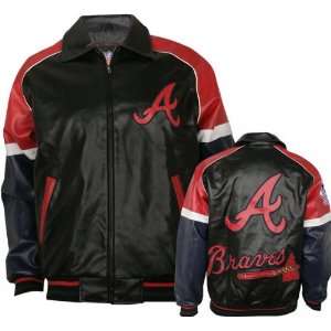 Atlanta Braves Varsity Faux Leather Jacket