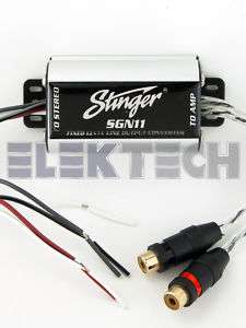 STINGER SGN11 FIXED LINE STEREO RCA OUTPUT CONVERTER  
