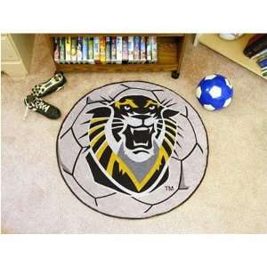   State Tigers NCAA Soccer Ball Round Floor Mat (29) Sports