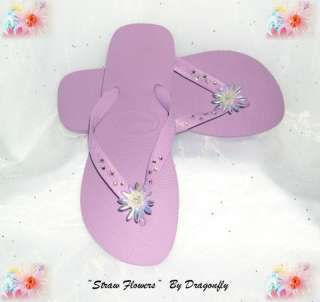 HAVAIANAS Top Style Sz 37/38 Embellished by Dragonfly  