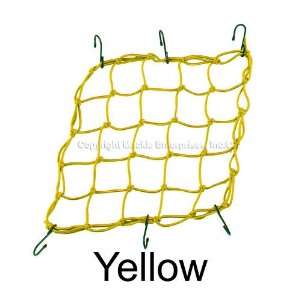  Motorcycle Cargo Net 78060505 15 x 15   Yellow 