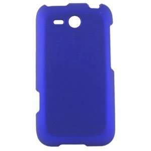  Rubberized Blue Snap On Cover for HTC Freestyle PD53100 