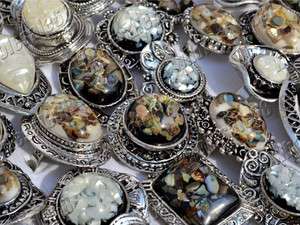 vintage jewelry lots 12pcs royal mixed pattern huge shell resin women 